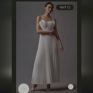 Acler Sanna Pleated Maxi Dress